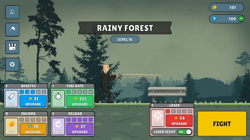 Ragdoll Revolver gameplay screenshot 1