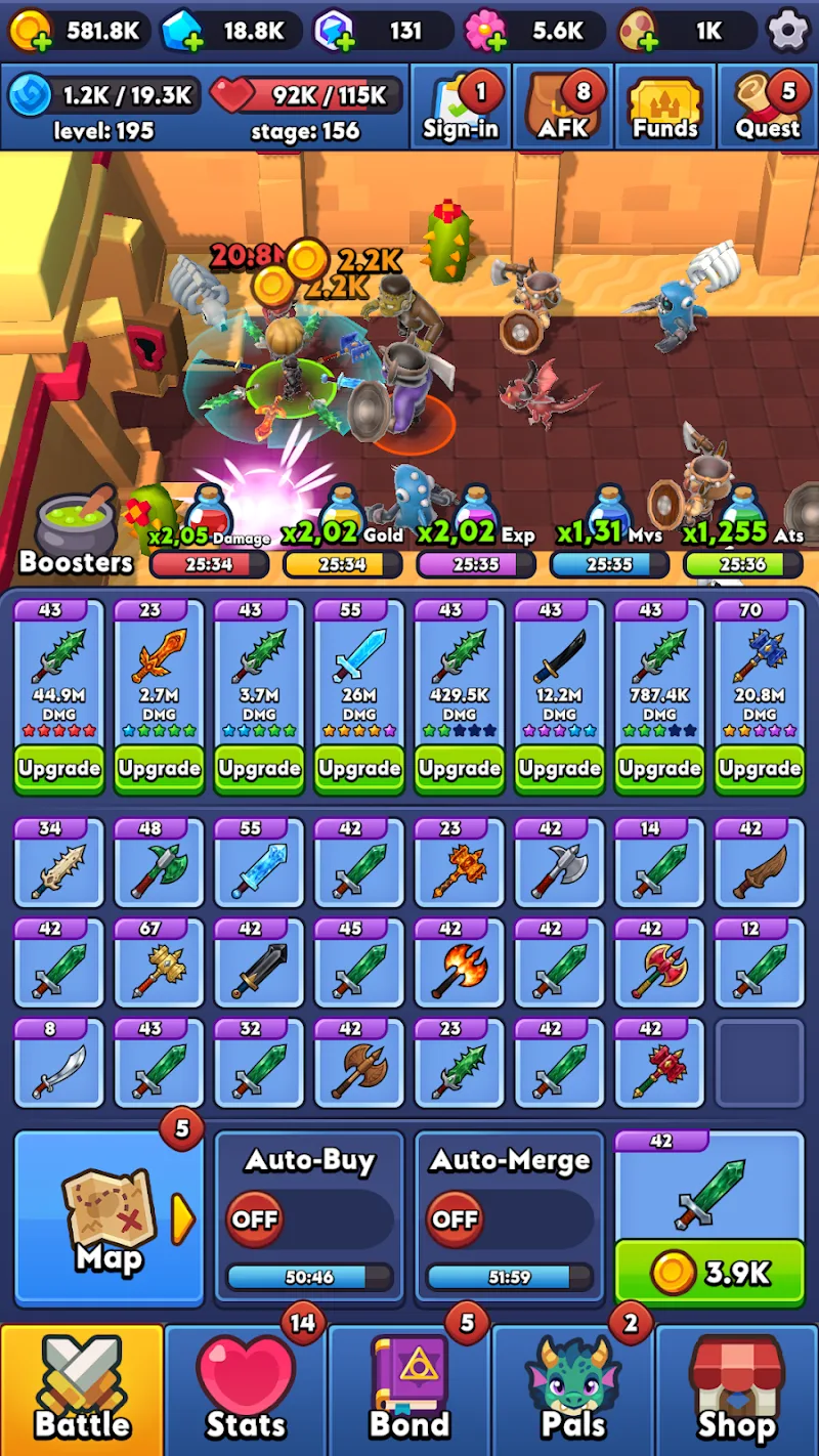 Lord of Swords gameplay screenshot 4