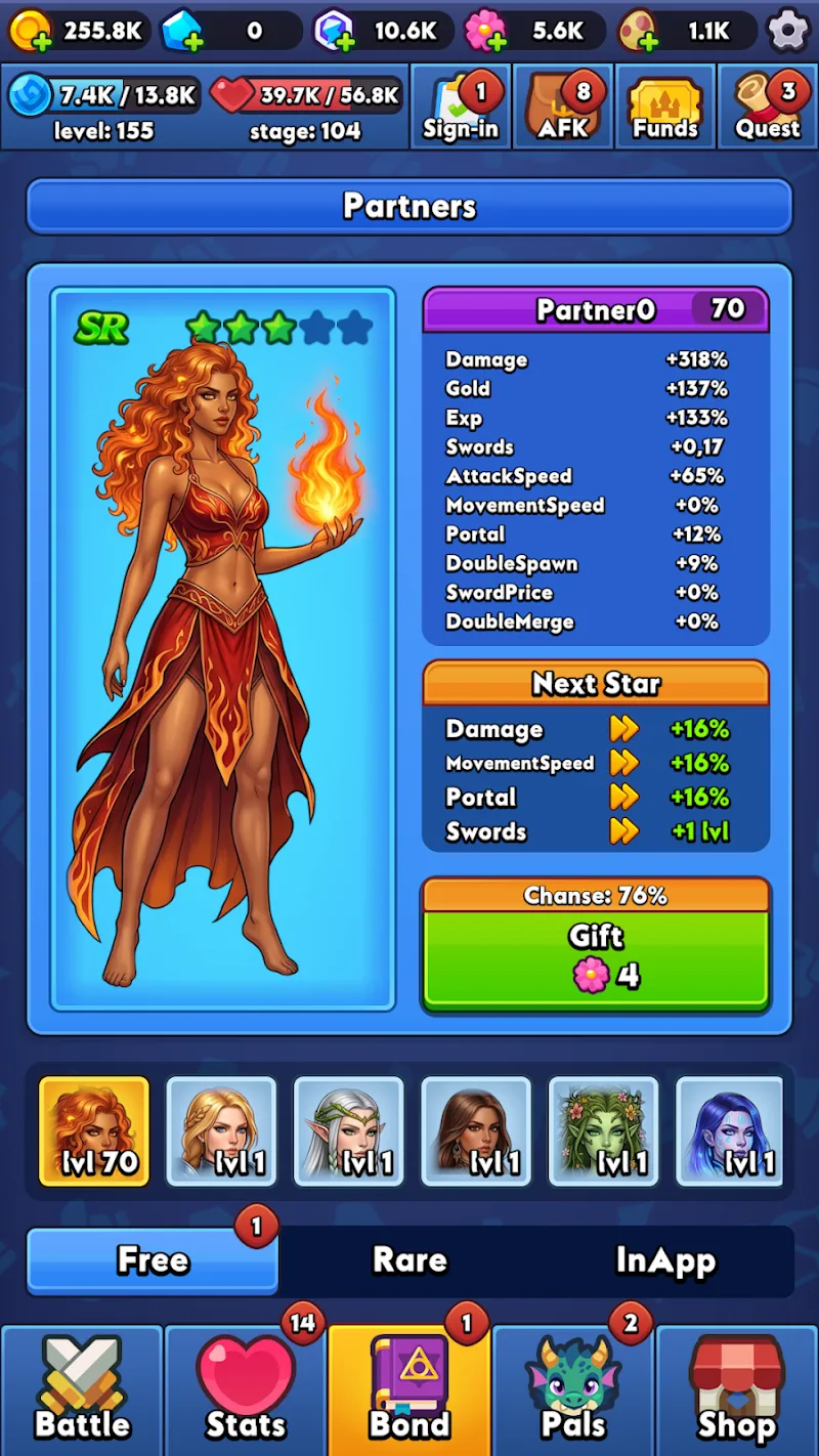 Lord of Swords gameplay screenshot 5