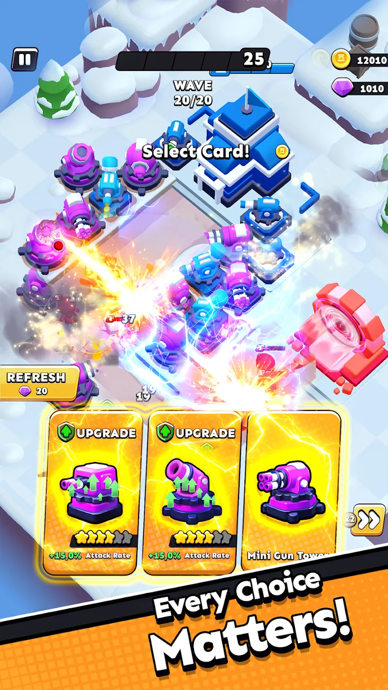 Pocket Forts Defense TD screenshot 4