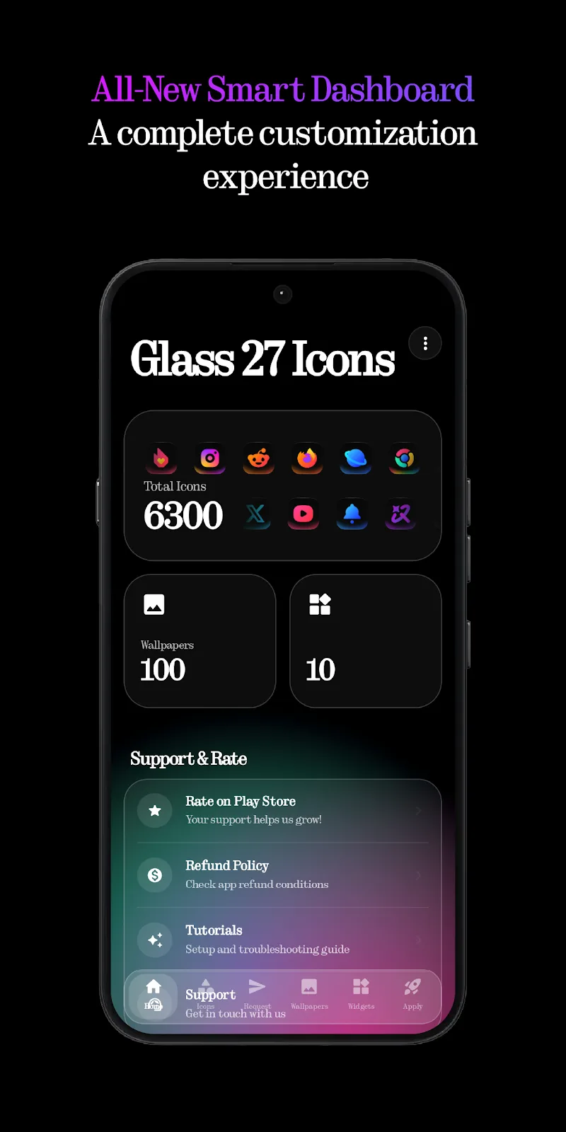 Glass 27 Icons screenshot 3