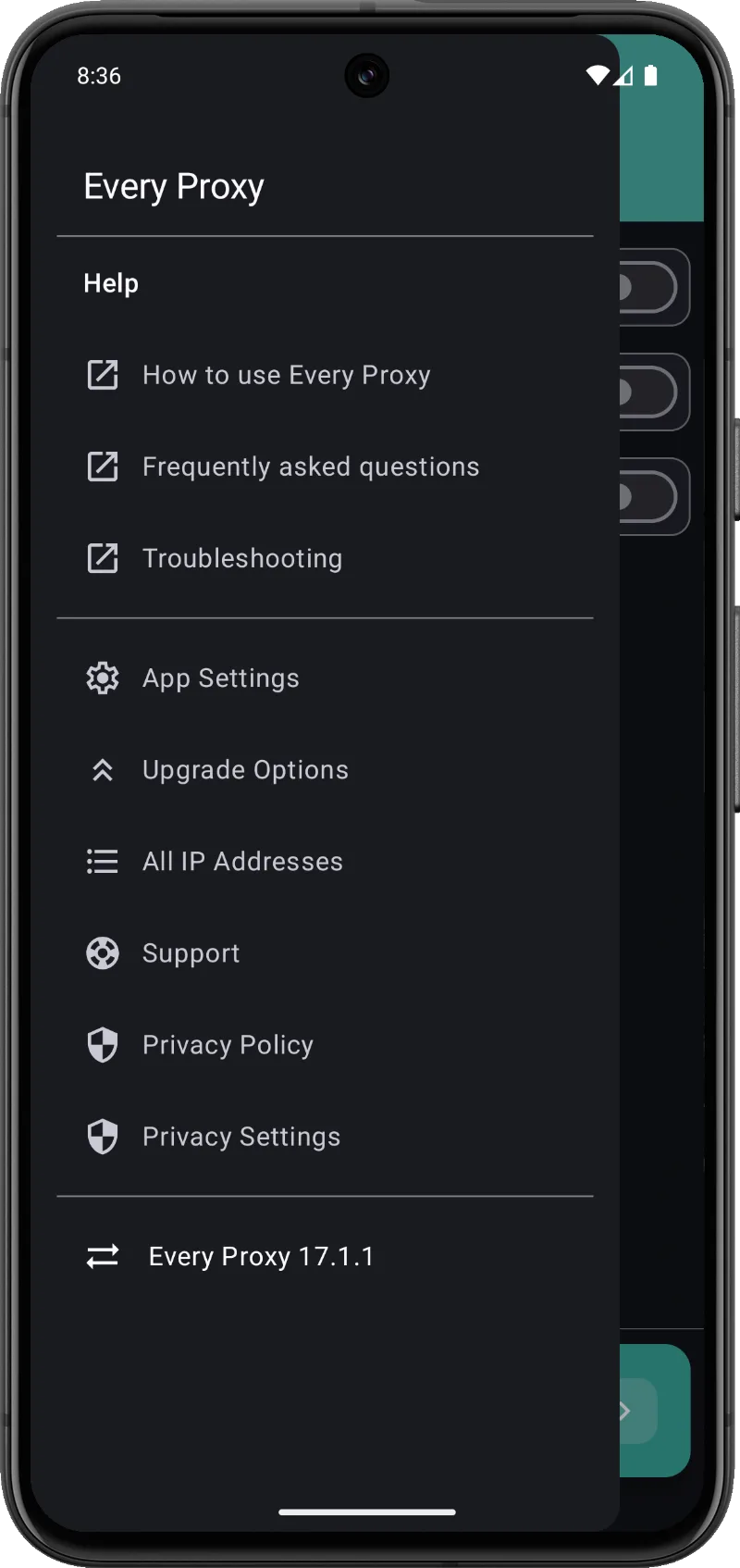 Every Proxy screenshot 2