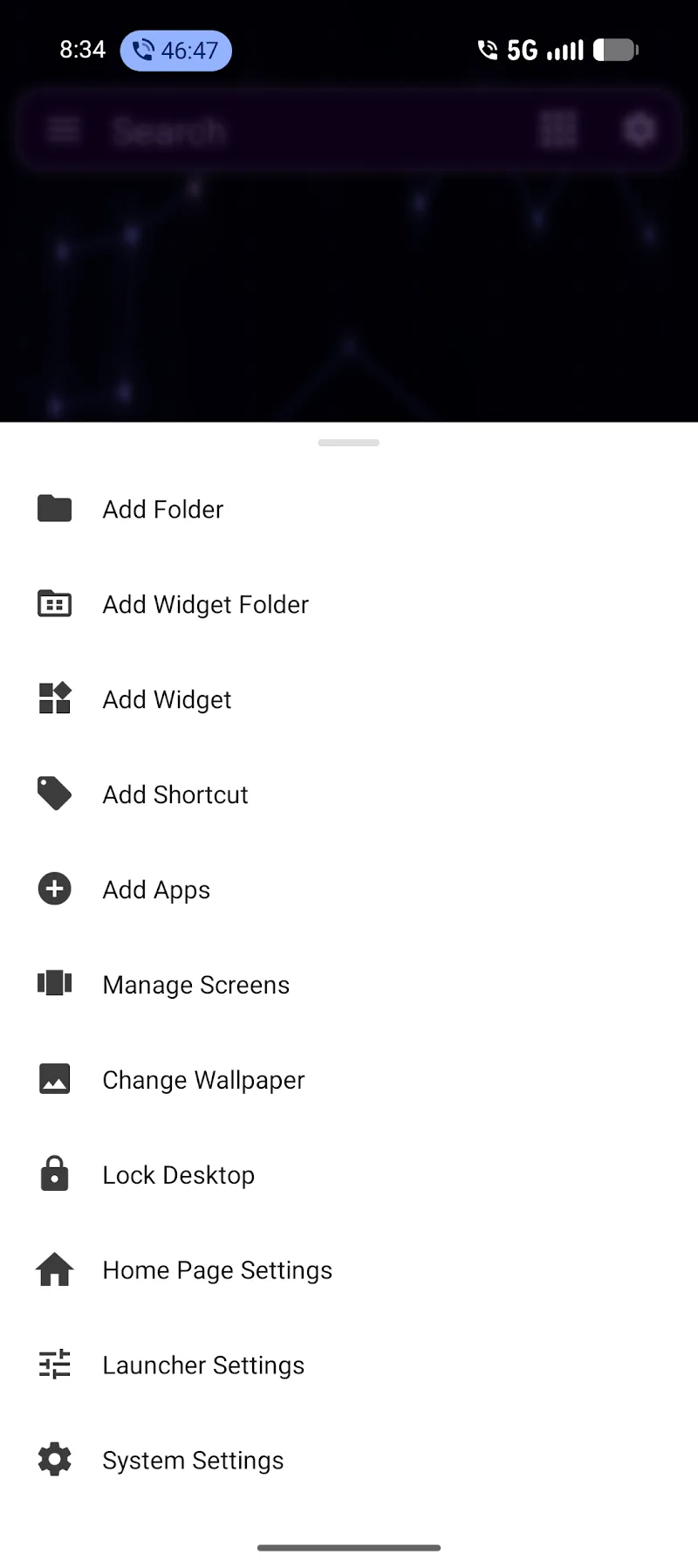Lucid Launcher 2 screenshot 2