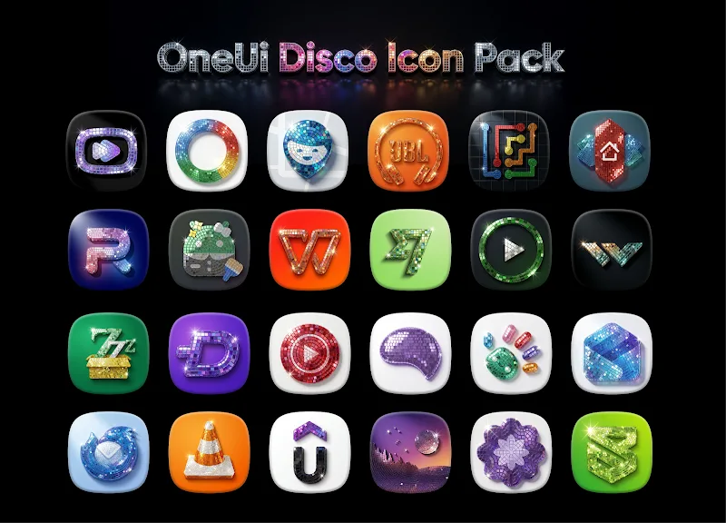 OneUi Disco Icons preview 5
