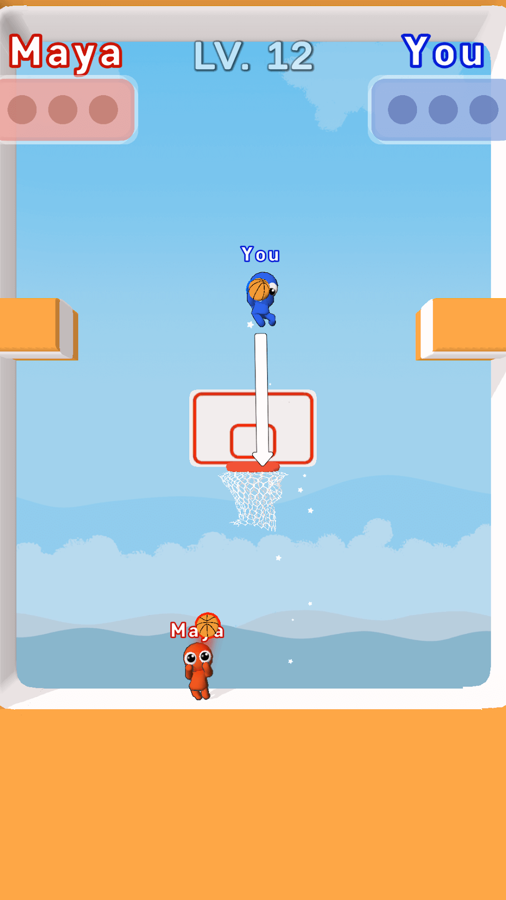 Basket Battle MOD APK screenshot 1