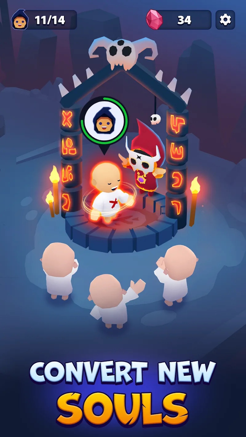 Idle Cult Empire gameplay screenshot 2