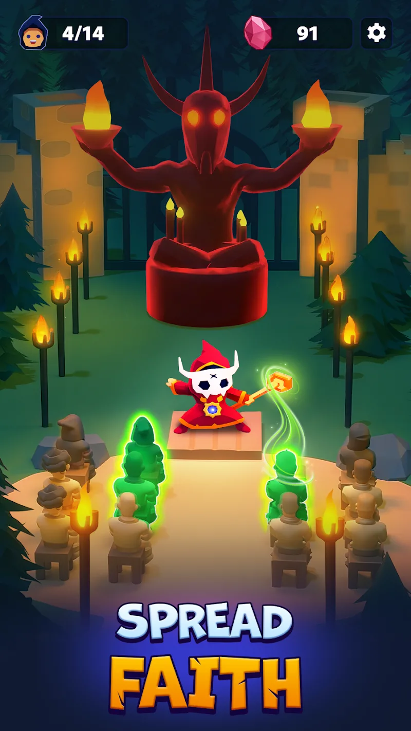 Idle Cult Empire gameplay screenshot 4