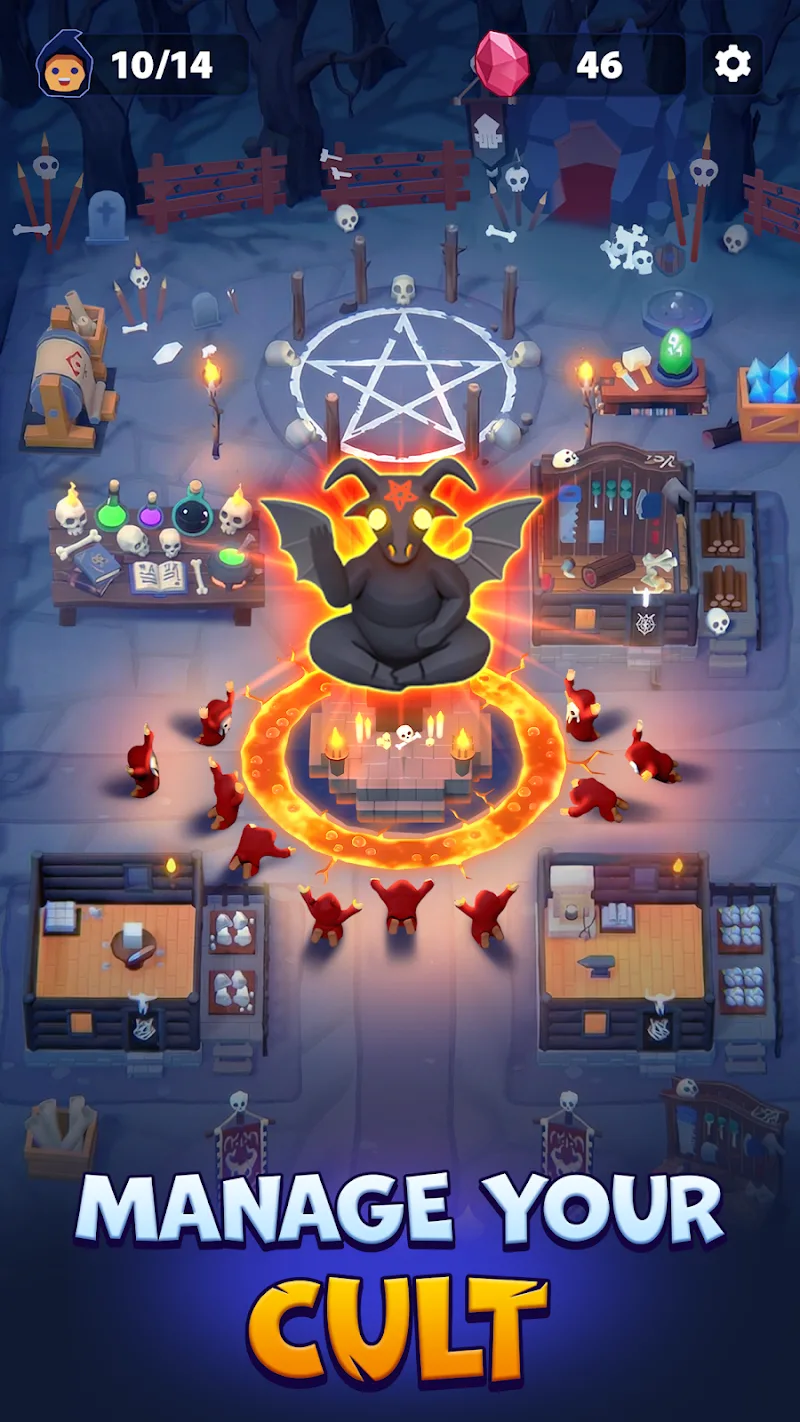 Idle Cult Empire gameplay screenshot 1