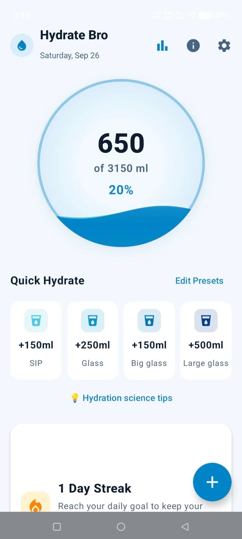 Hydrate Bro screenshot 5