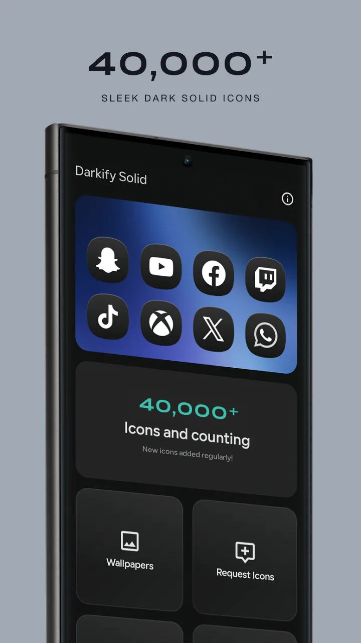 Darkify Solid Icons preview 1