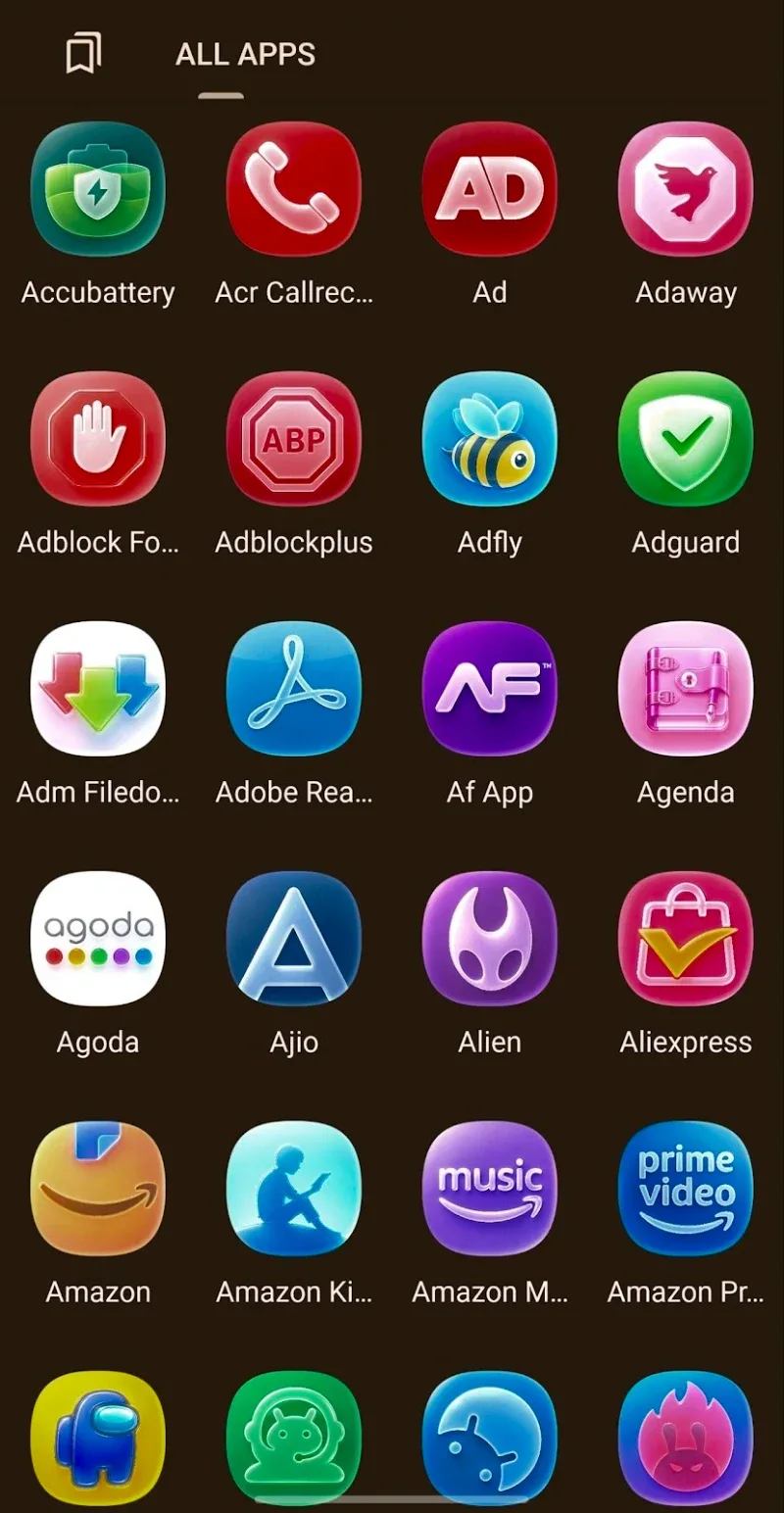 Liquid Glass Icon Pack Screenshot 2