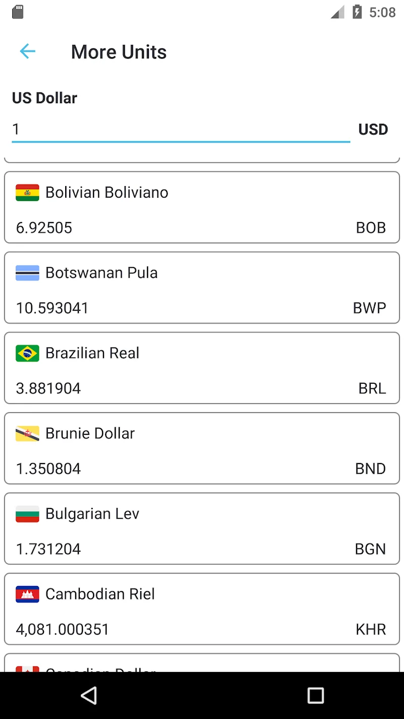 NT Unit Converter preview 5