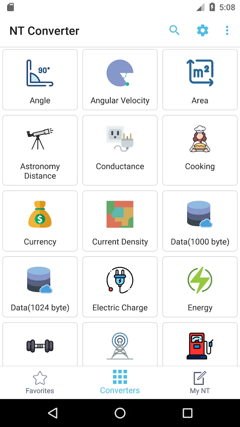 NT Unit Converter preview 2