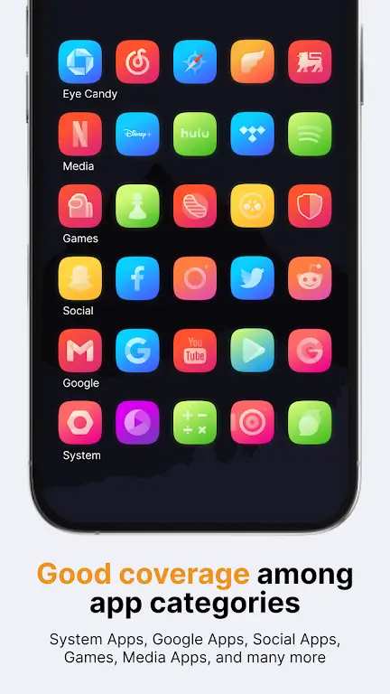 Athena Icon Pack: iOS icons screenshot 1