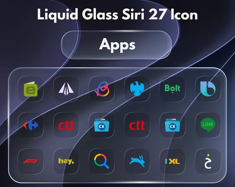 Liquid Glass Siri 27 screenshot 4