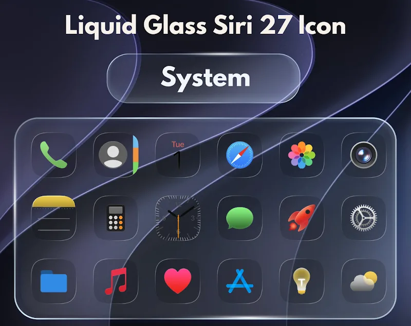 Liquid Glass Siri 27 screenshot 5