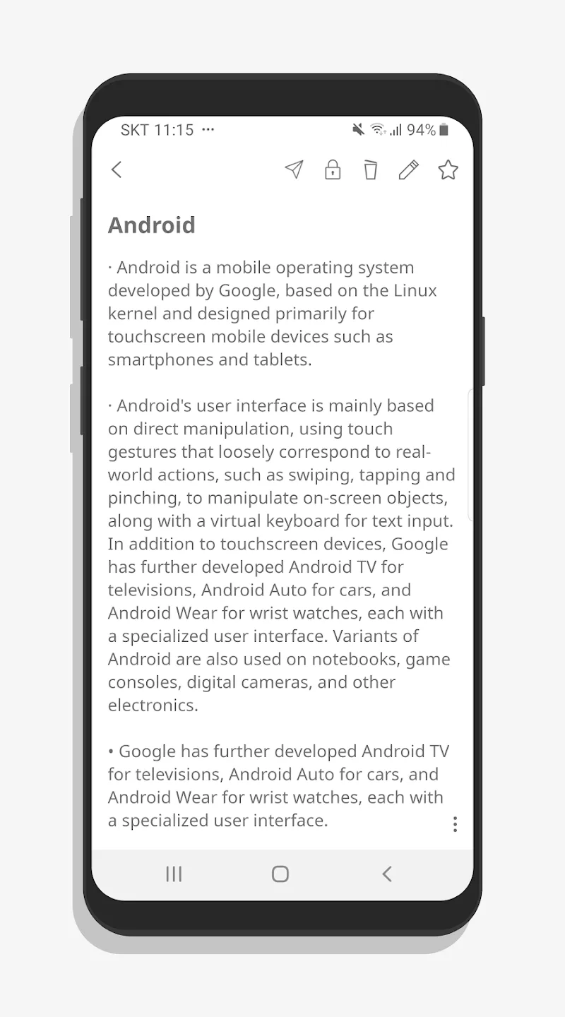 FolderNote screenshot 3