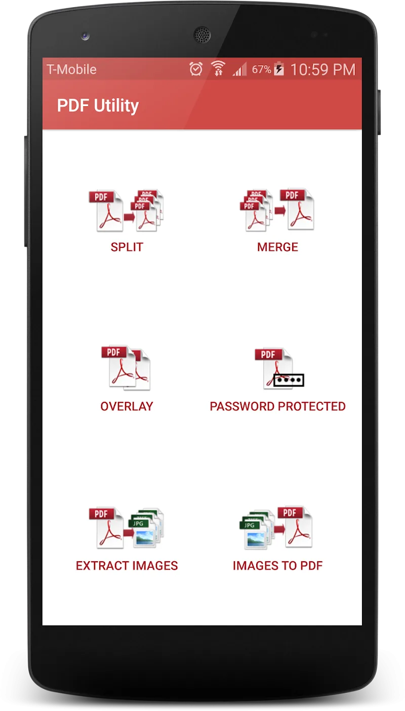 PDF Utility screenshot 1