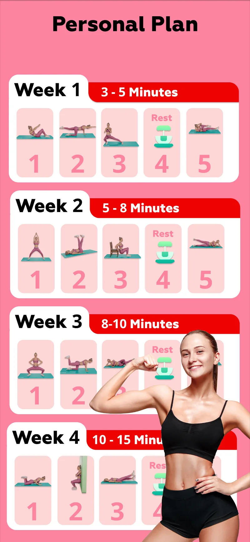 Women Workout: Lose Belly Fat in-game preview 2