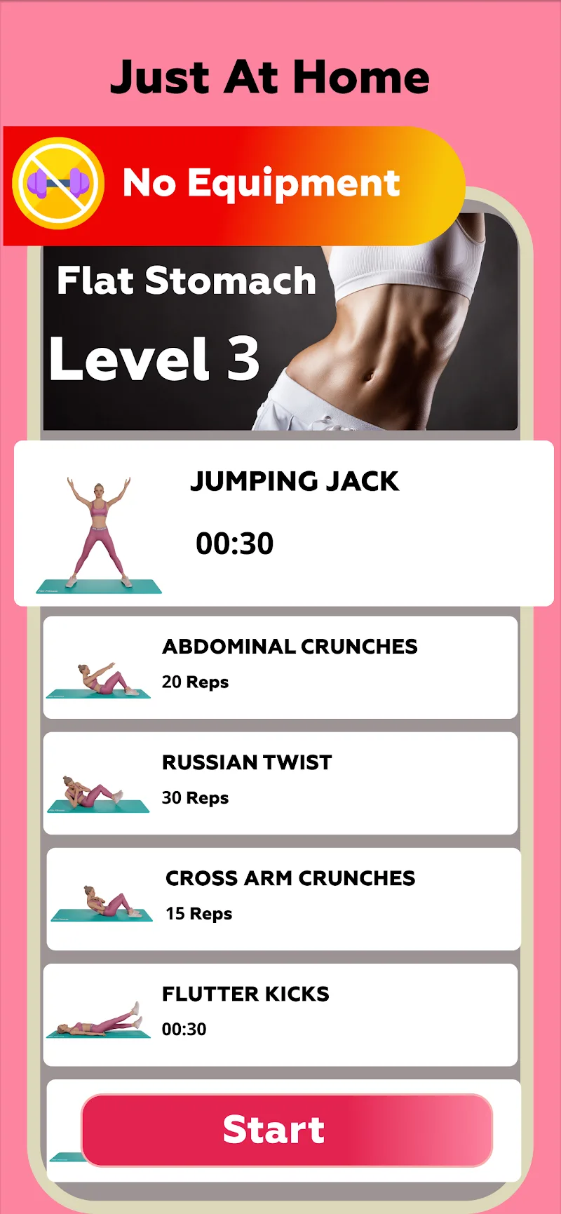 Women Workout: Lose Belly Fat feature snapshot 5