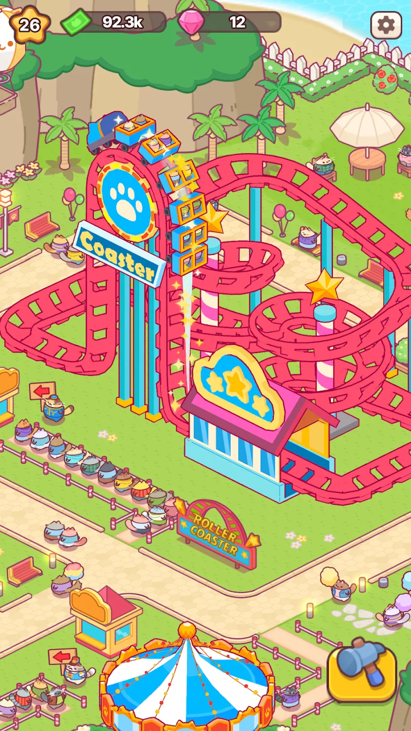 Cat Theme Park screenshot 2
