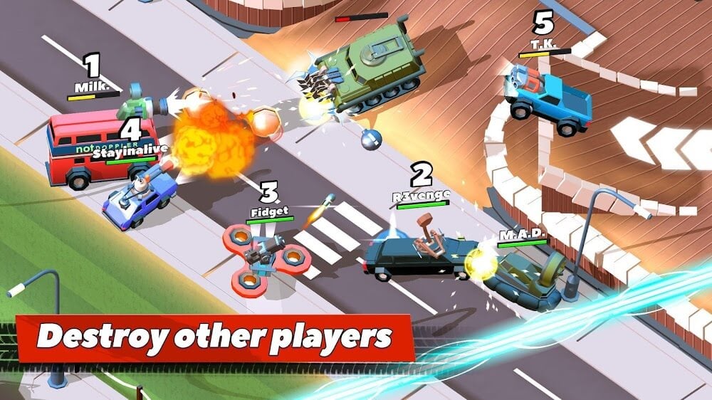 Crash of Cars MOD APK screenshot 1