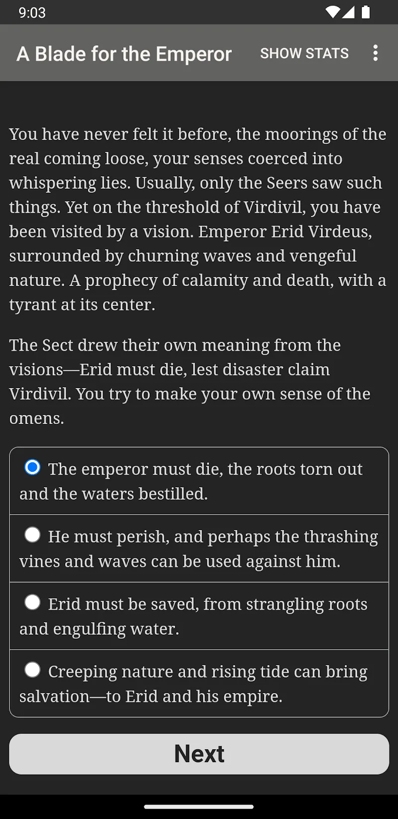 A Blade for the Emperor screenshot 3