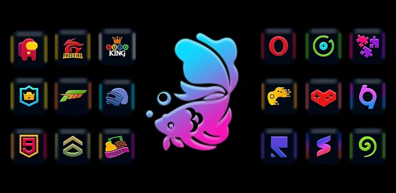 Fluorescent Icon Pack screenshot 5