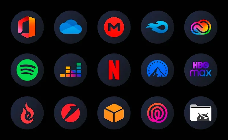 Preview 5 of iPlum - Icon Pack (Round)