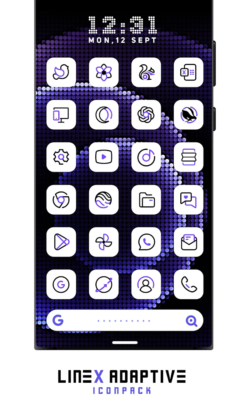 LineX Adaptive IconPack screenshot 5