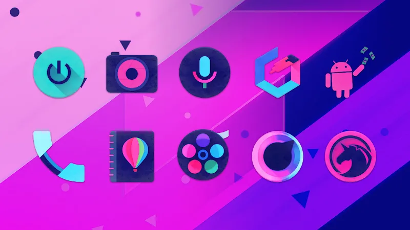 Black Stallion Icon Pack screenshot 5
