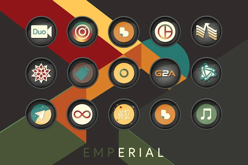 Emperial - Circle Retro Icons screenshot 5