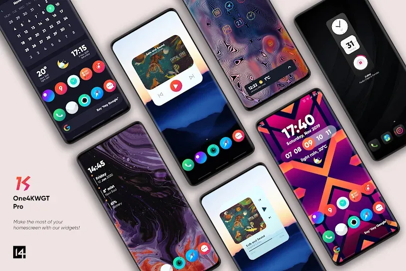 One4KWGT Pro screenshot 1