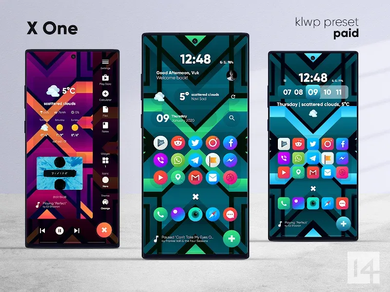 One4KLWP Pro screenshot 3