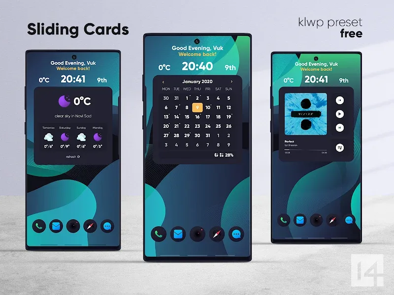 One4KLWP Ultimate Visual Preview 4