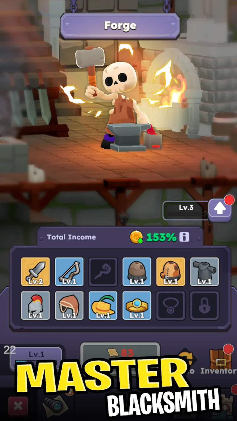 Idle Dungeon Keeper gameplay screenshot 5