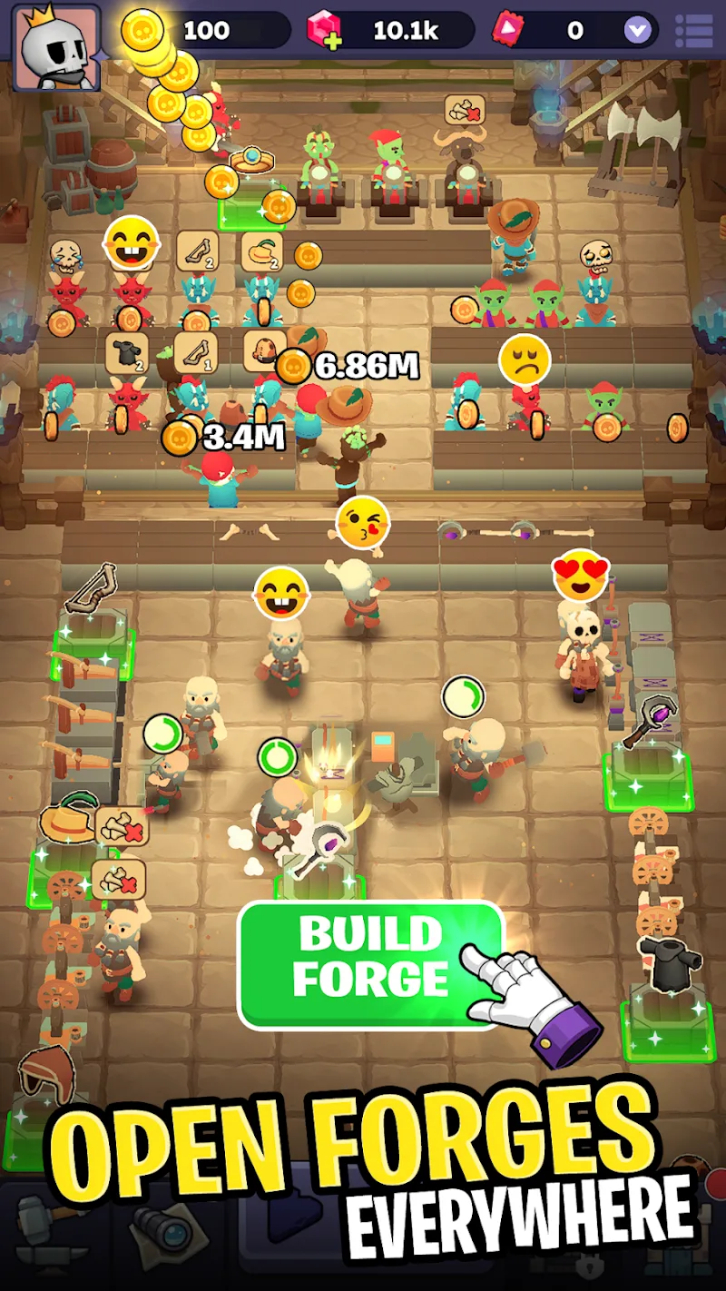Idle Dungeon Keeper gameplay screenshot 4