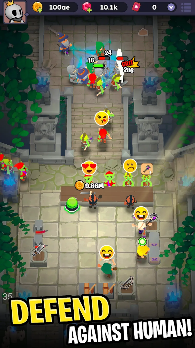 Idle Dungeon Keeper gameplay screenshot 2
