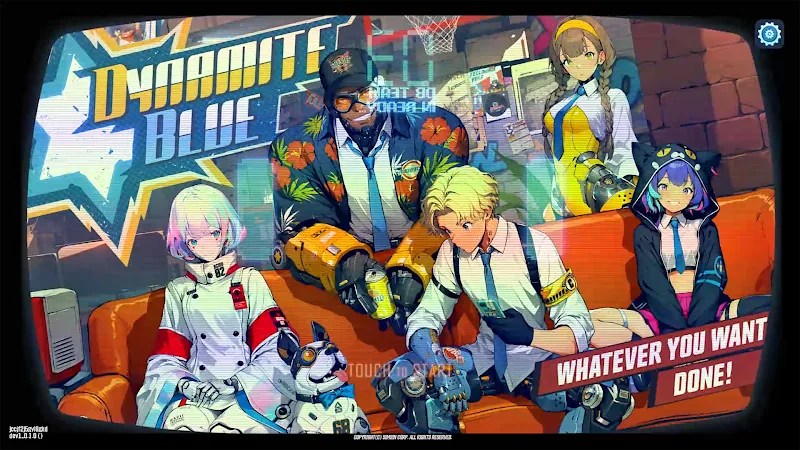 Dynamite Blue screenshot 1
