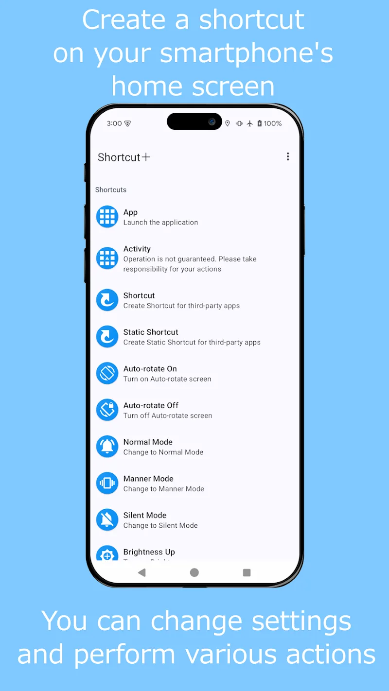 Shortcut+ v12.5 screenshot 1